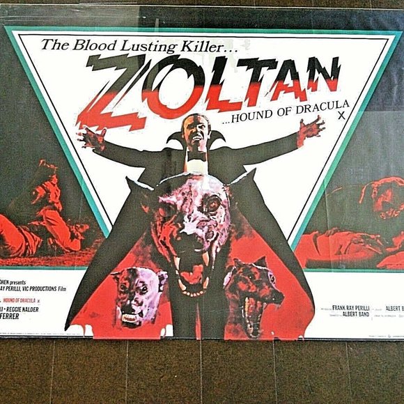 Horror Film Movie Poster Zoltan Hound of Dracula Original 1978 Dogs EMI Posters - Picture 16 of 16
